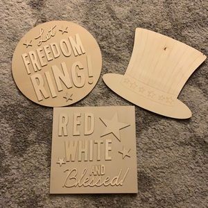 3 DIY wood decor bundle